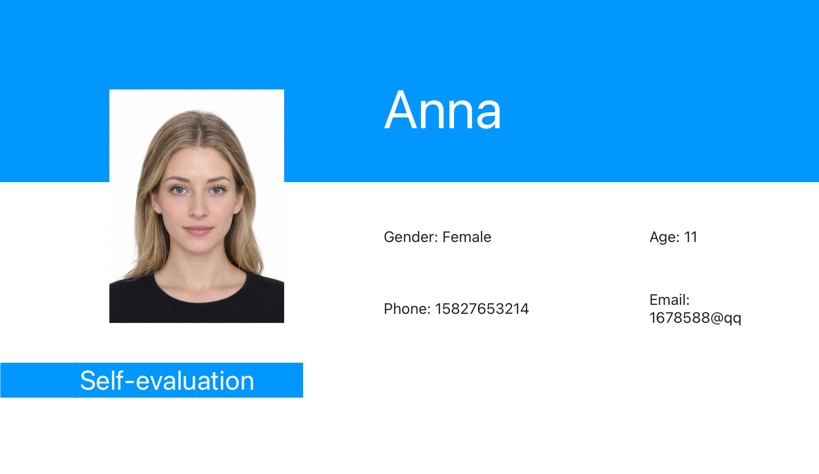 Concise job resume